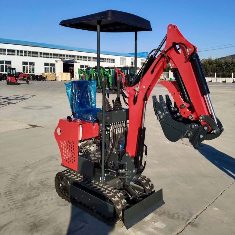 0.8ton Hydraulic Crawler Backhoe Mini Excavator 03