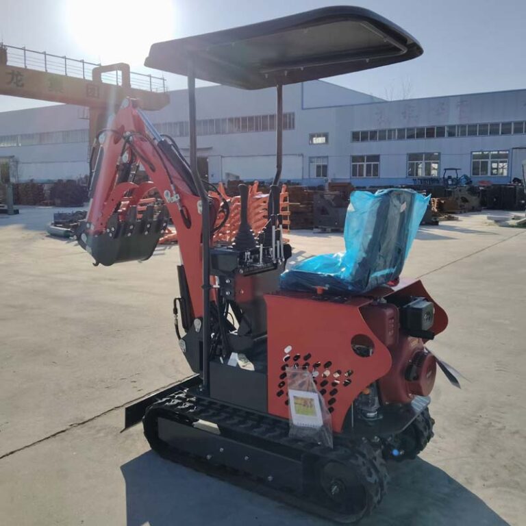 0.8ton Hydraulic Crawler Backhoe Mini Excavator 04