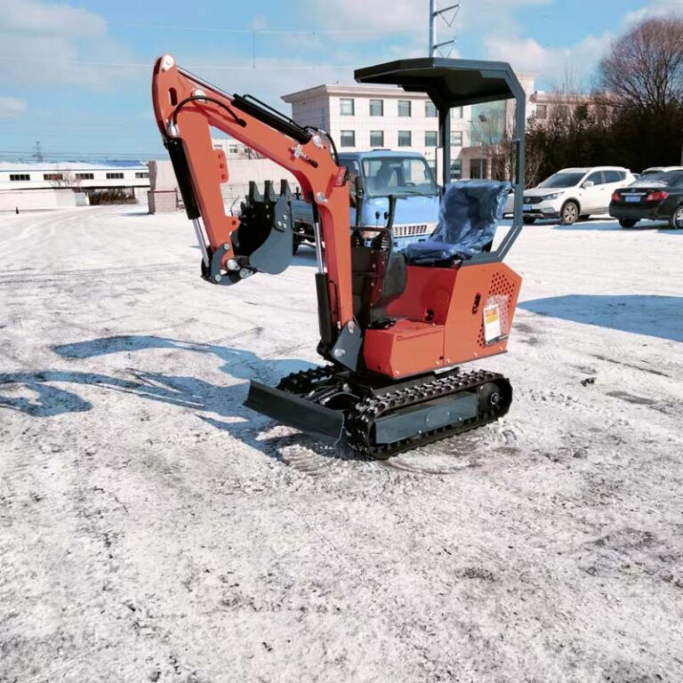 Home use 0.8ton mini excavator with rubber track 03