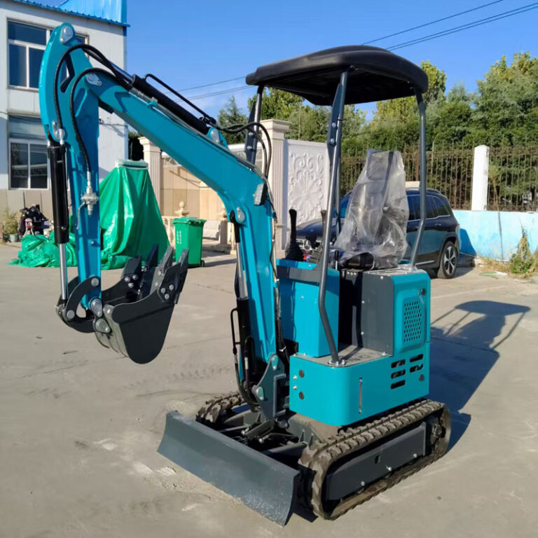 1.7 ton Miniature Backhoe Excavadora Mini Digger Excavator 4