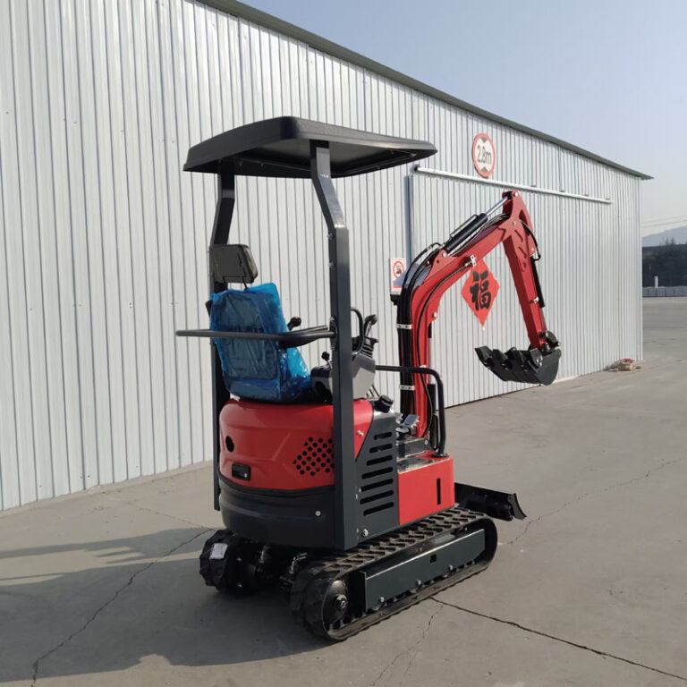 Mini excavator 1.5 ton Crawler Mini Bagger 3