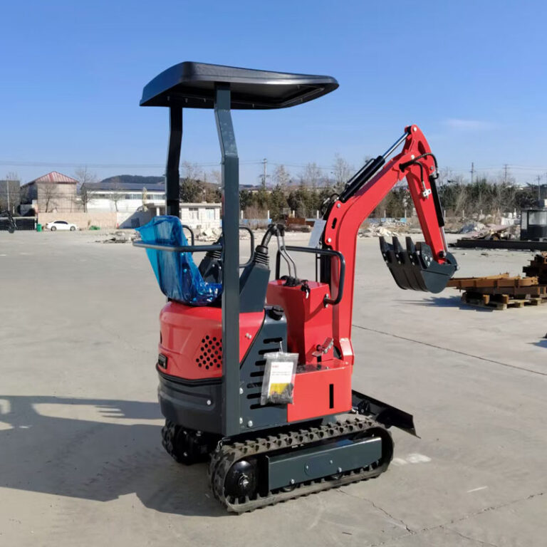 Small garden Hydraulic Digger Mini Excavator 1ton 4