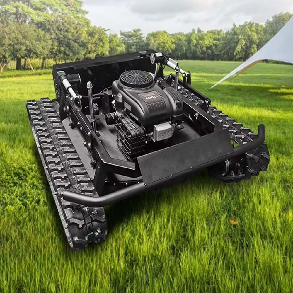 What-are-the-benefits-of-the-rubber-tired-remote-tank-lawn-mower？