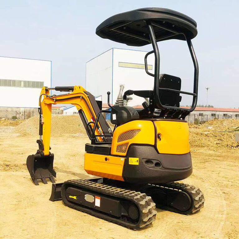 What is the useful life of a mini excavator?
